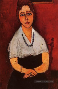  card - elena picard 1917 Amedeo Modigliani